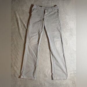 American Republic Grey Straight-Leg Casual Chino Pants - Size 12